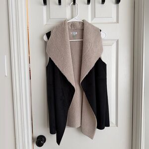 Susina Faux Shearling and Suede Vest